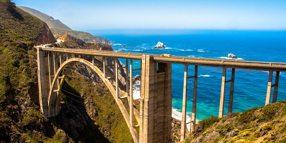 Bixby Bridge, Highway #1 Big Sur, California, USA