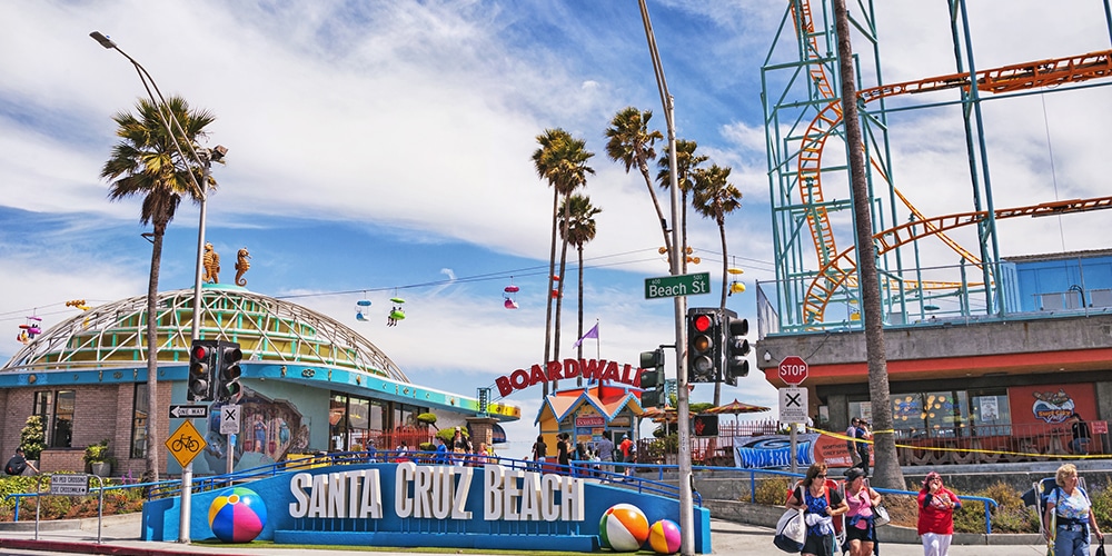 Santa Cruz, Beach Boardwalk, California, USA