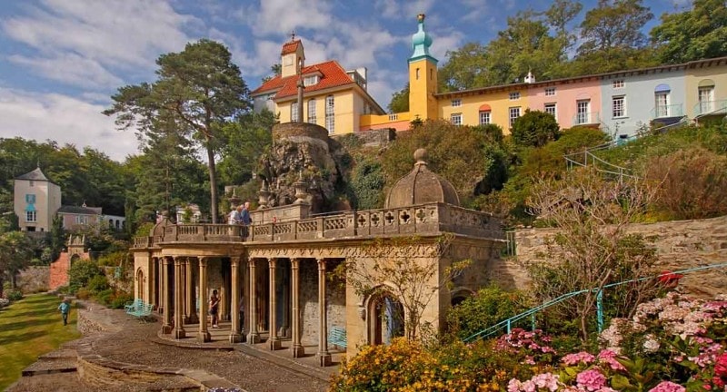 Portmeirion Gwynedd Wales