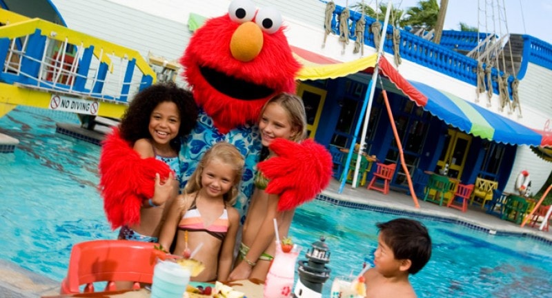 Beaches resorts kids club sesame street