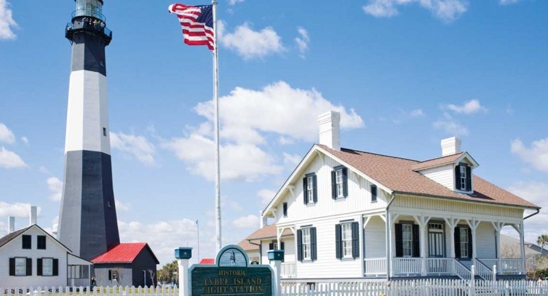 Historic flight station in USA 