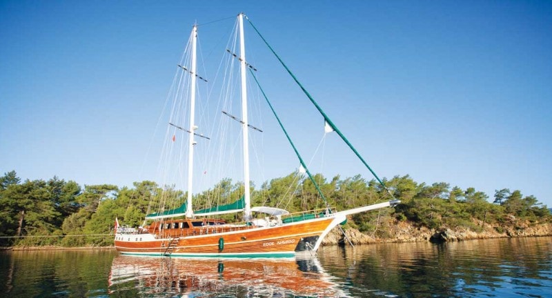 Turkish sailboat