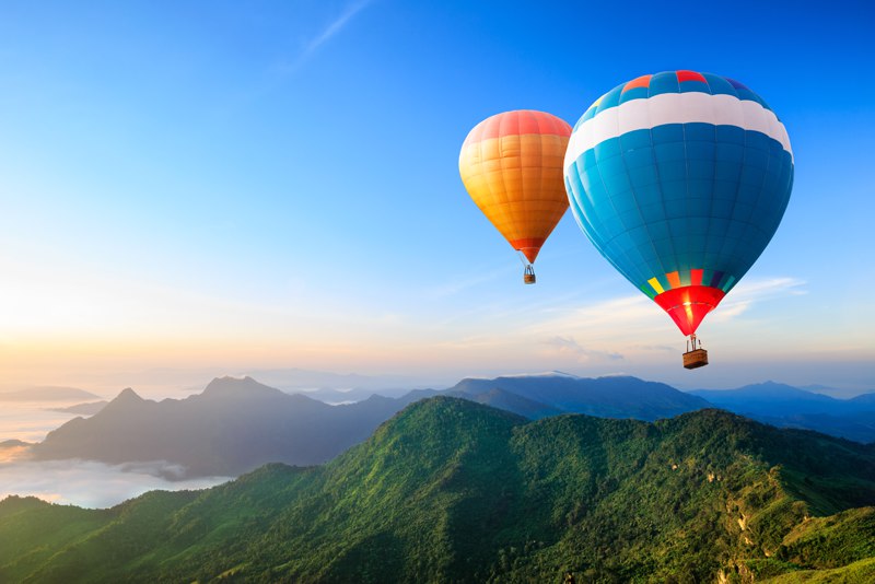 Ballooning over Limpopo, South Africa