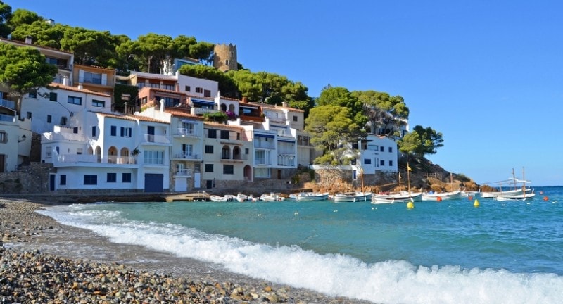 A beautiful Catalan enclave at Begur Beach, Costa Brava