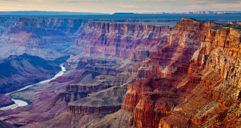 A view of the Grand Canyon from Northwestern Arizona