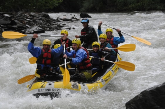 family white water rafting in Andorra