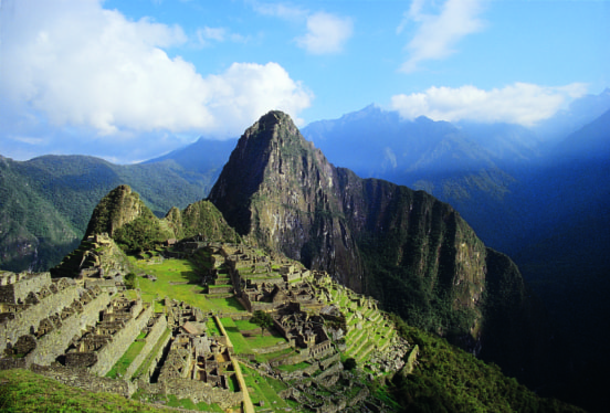 Machu Pichu a gret place for a family trekking holiday