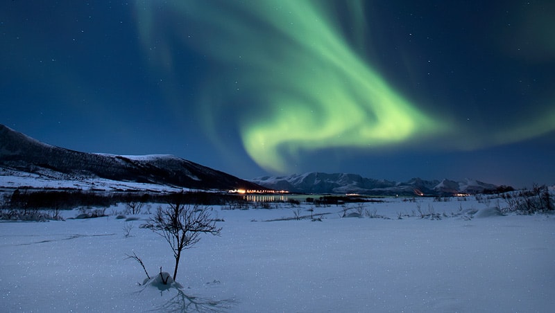 Short-haul adventure holidays, Northern Lights over Lapland