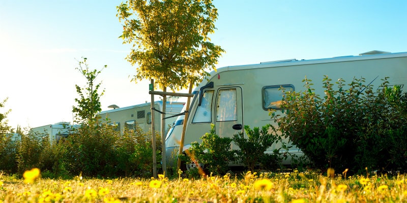 family caravan - scotland