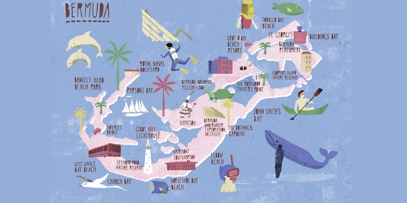 Bermuda-map
