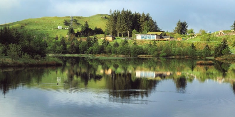 Bwlch Nant yr Arian cafe, Wales