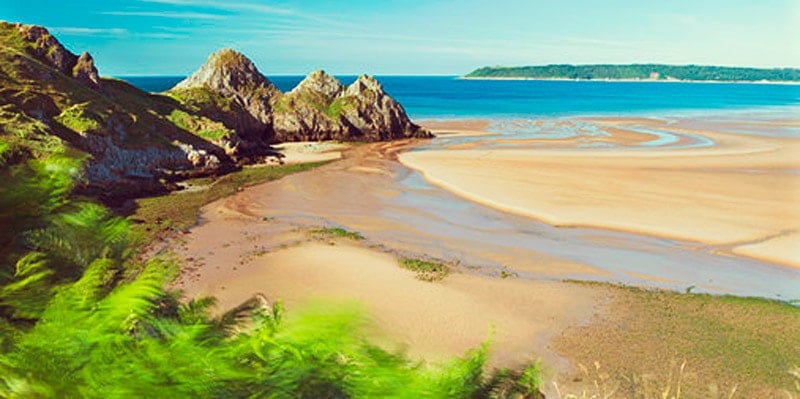 three-cliffs-bay-gower-wales-beach