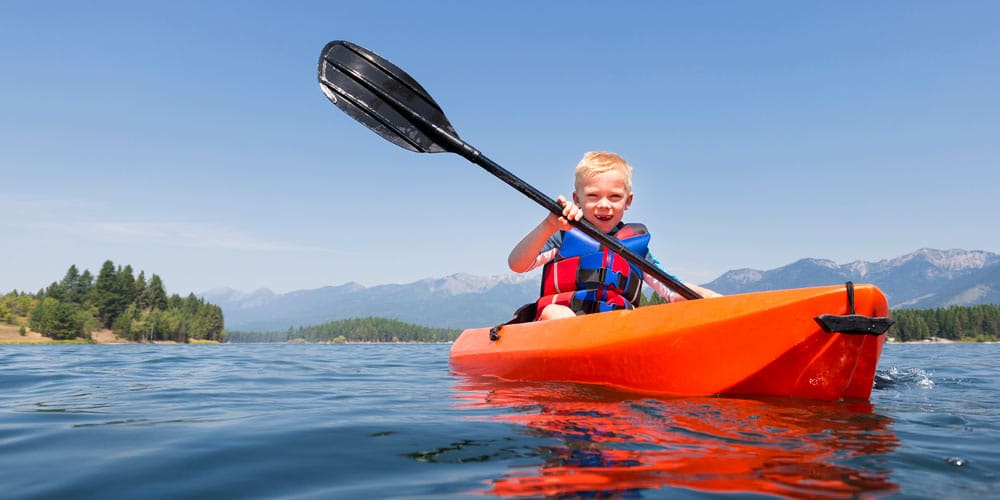 correlea boy kayaking days out in northern ireland