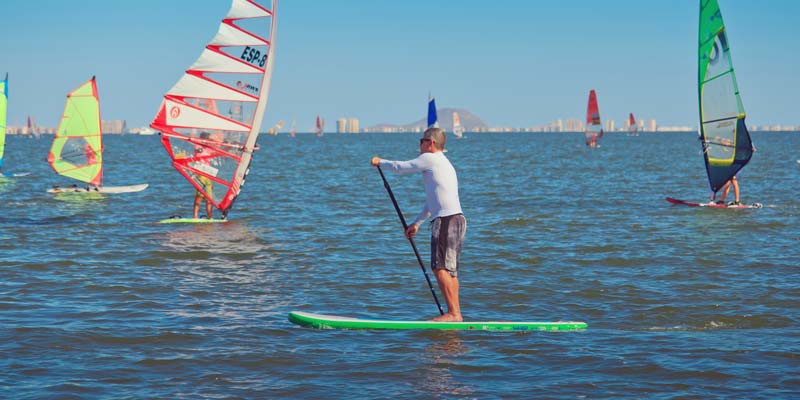 Murcia-Paddleboarding