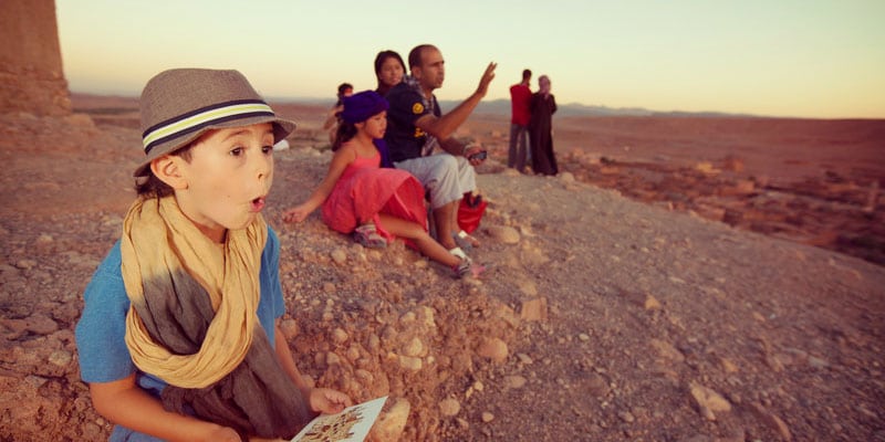 kid in Morocco