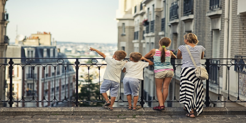 family in france