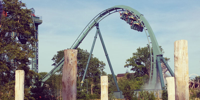 Baron rollercoaster Efteling