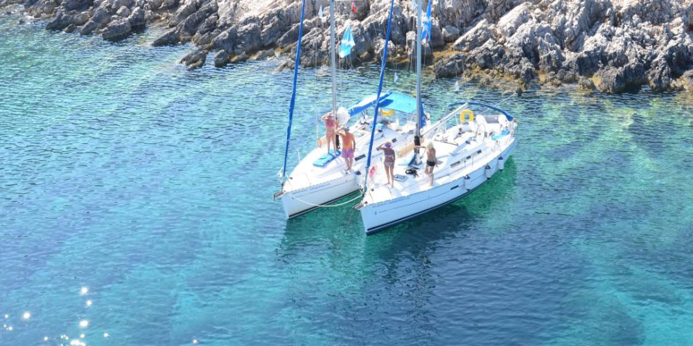 sailing holidays kefalonia greece