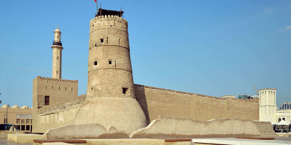 Ancient architecture in Bur Dubai