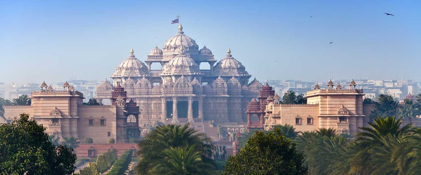 Temple-Akshardham,-Delhi