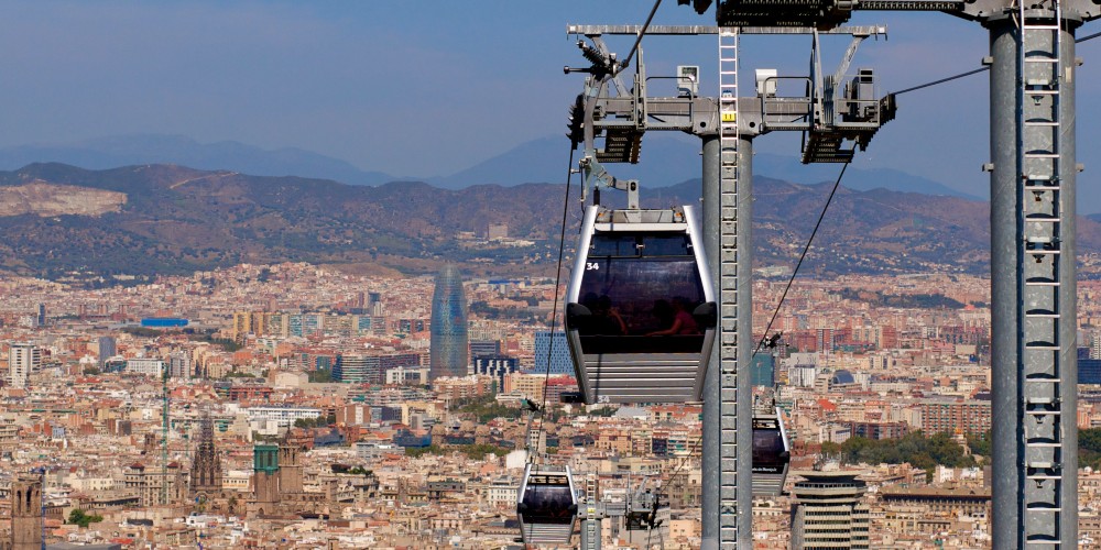 top-of-montjuic-cable-car-overlooking-barcelona-city-spain