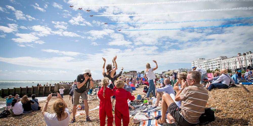 summer days out RAF flyover