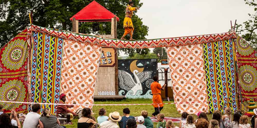 Lunar festival tightrope - family-friendly festivals in 2018
