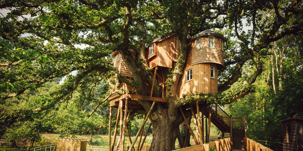 Quirky places - In the trees – Treetops Treehouse, Devon