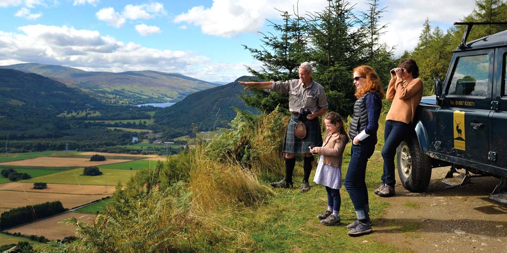Family Scottish safari things to do in May with kids
