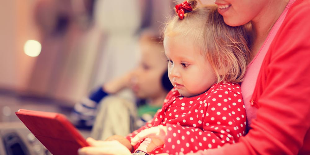 Embrace the tablet - flying with a toddler - Family Traveller