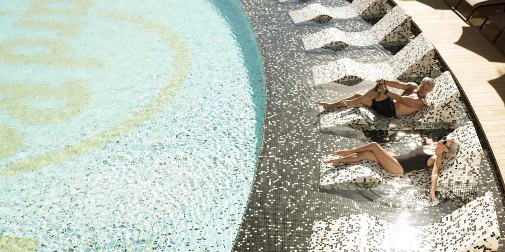 Couple relaxing at Hard Rock Hotel Tenerife