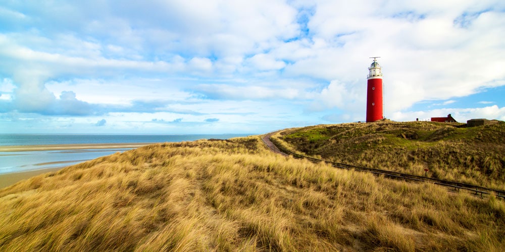 Lighthouse Texel in Holland