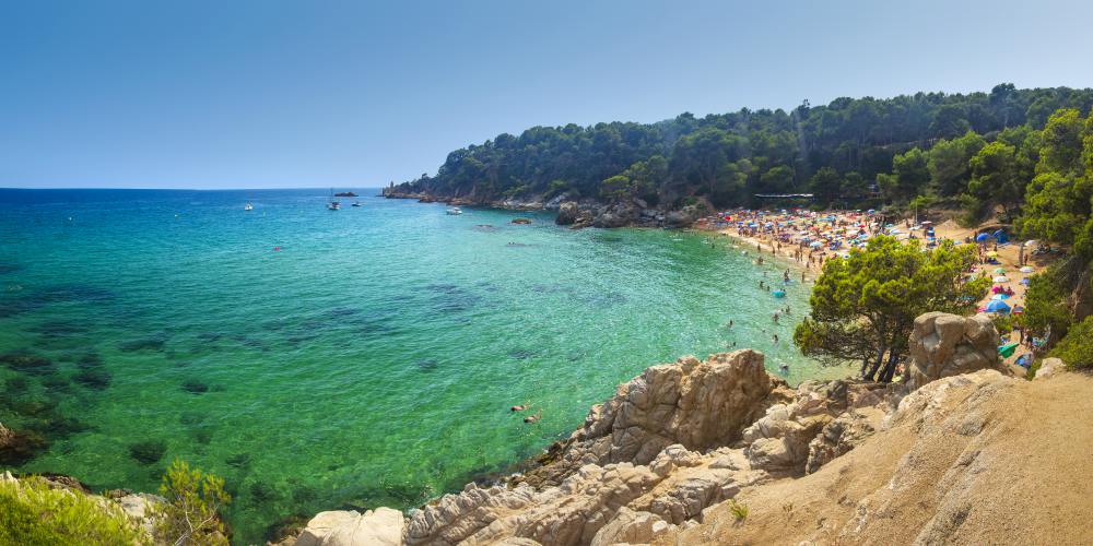 Best family destinations in Spain, beach in Costa Brava