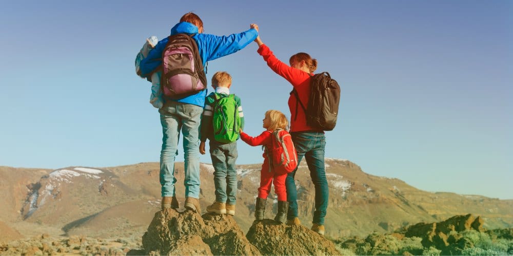 Best family destinations in Spain, family climb Mount Teide, Tenerife