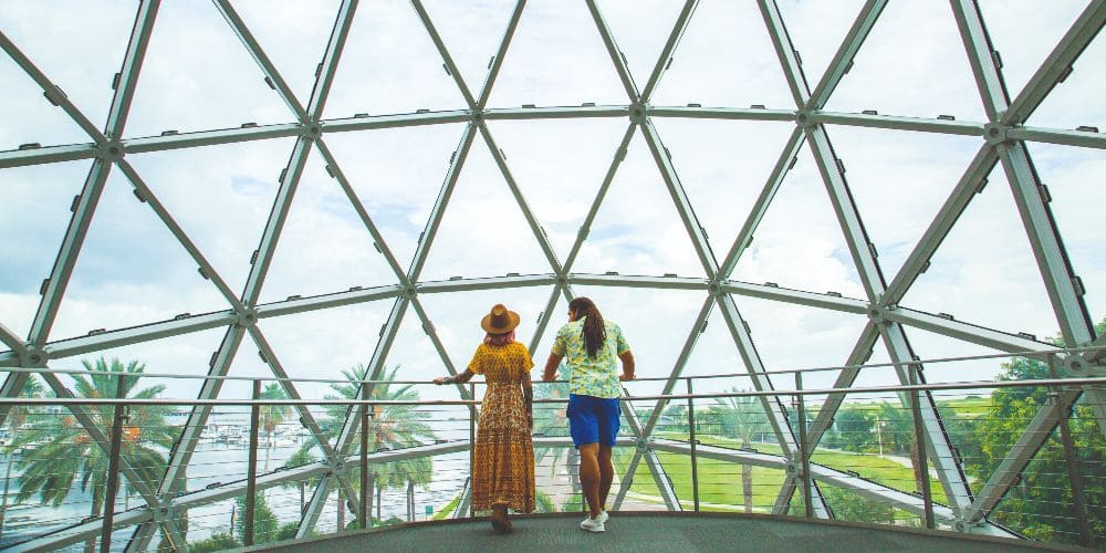 man-and-woman-biodome-tampa-florida