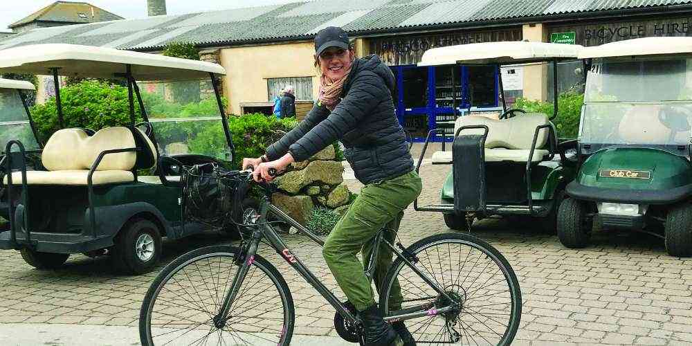 Tresco Island safe family cycling holidays