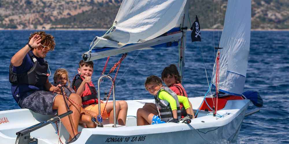 family sailing holidays, Nikiana Beach Club, Lefkada island Greece