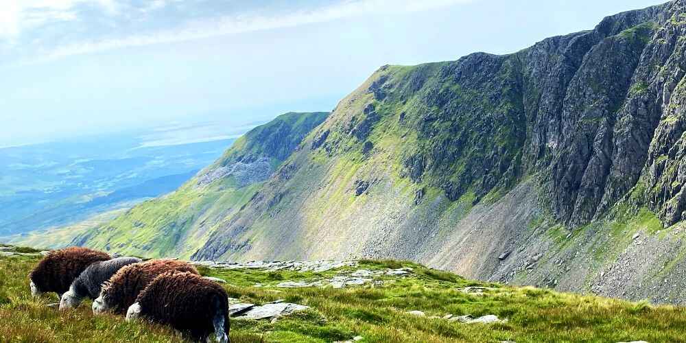 multi gen family road trip Old Man of Coniston Lake District