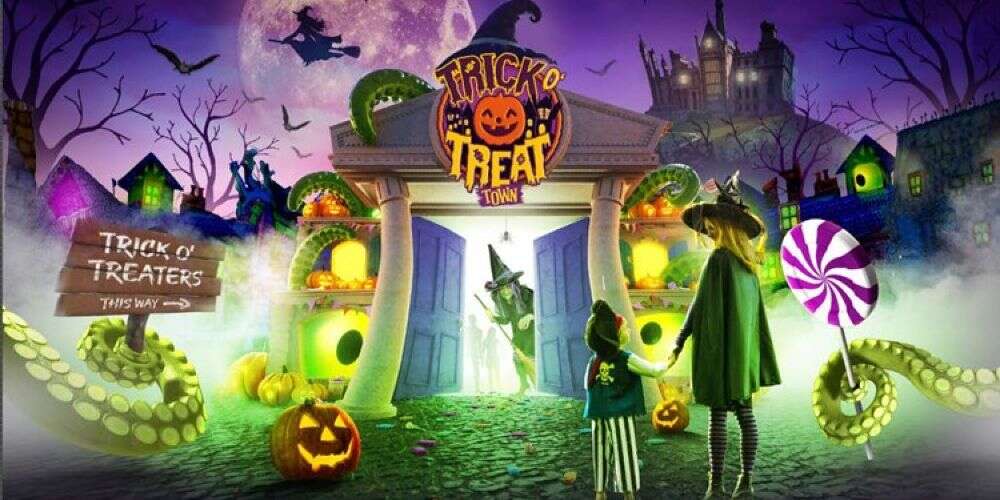 Alton Towers Halloween family activities Trick o' Treat Town October 2021