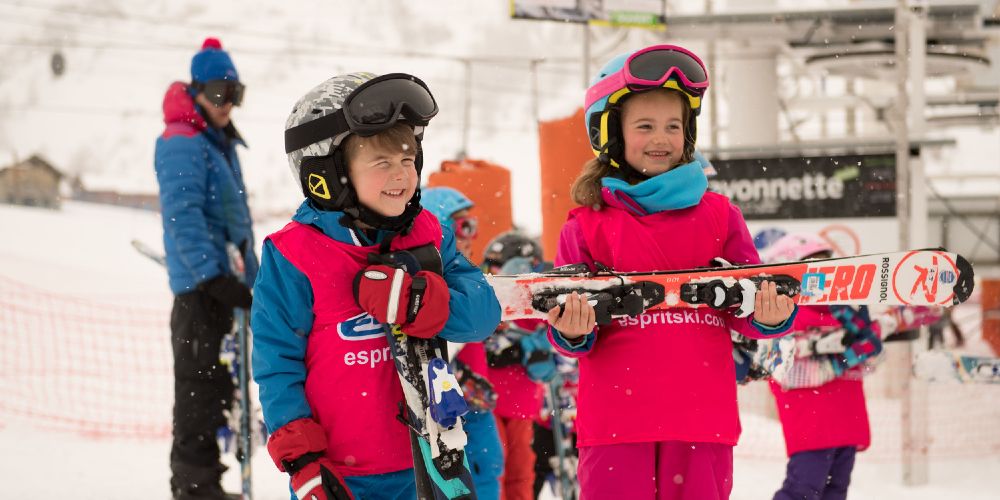 Esprit Ski family ski holidays young kids ski lessons winter 2021