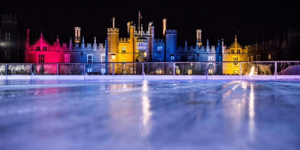 Hampton Court Palace Ice Rink December days out Christmas 2021