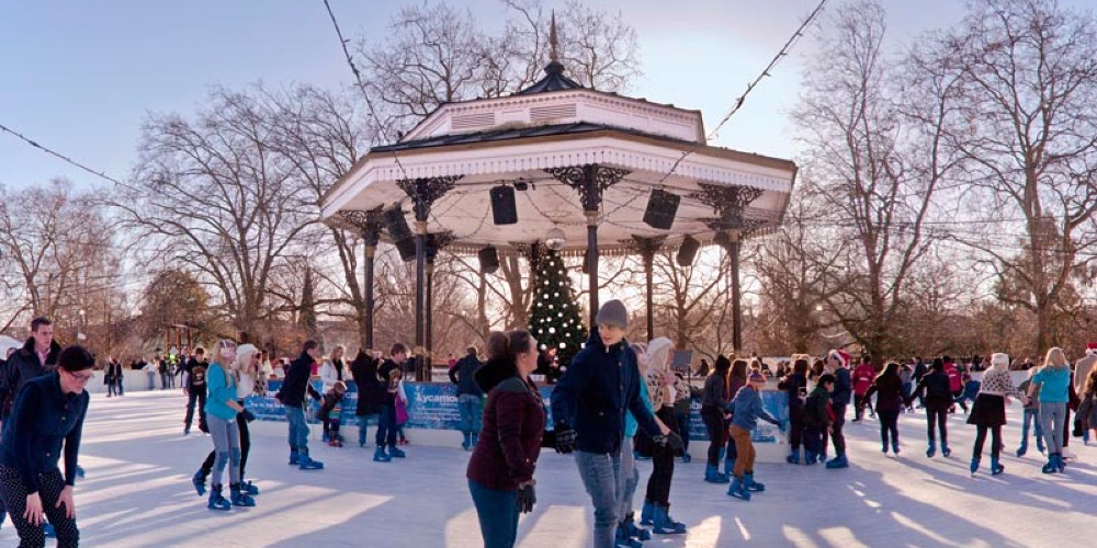 Winter Wonderland Hyde Park ice skating 2021