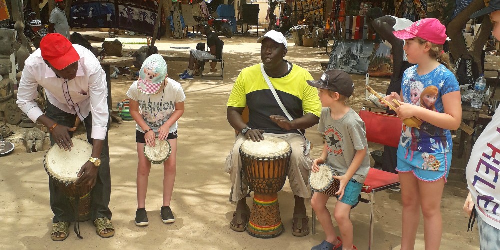 family-travel-gambia-musicians-kids-serenity-holidays-2022