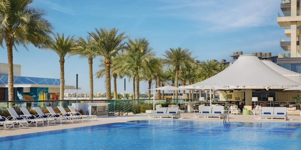 Marriott Resort Palm Jumeirah Dubai pool