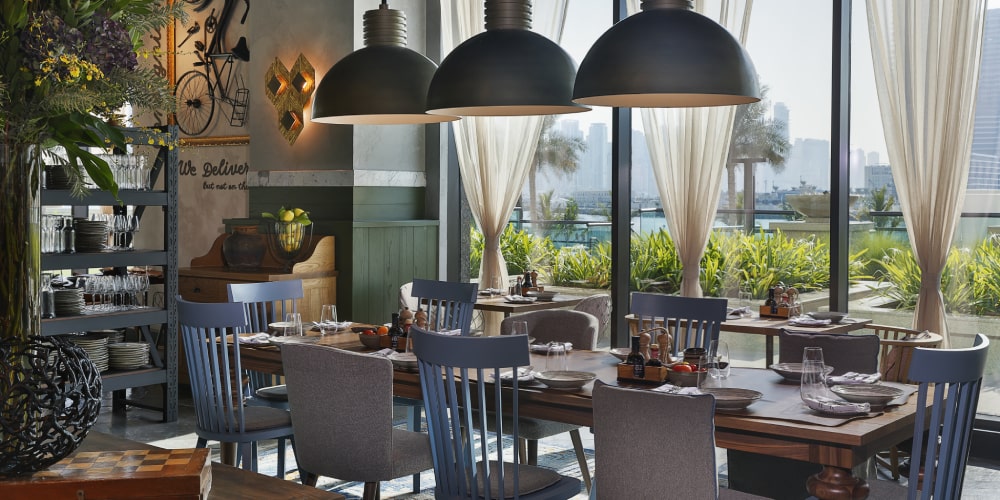 Marriott Resort Palm Jumeirah Dubai Cucina restaurant