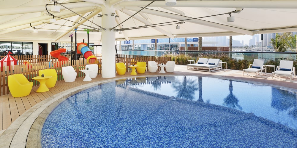Marriott Resort Palm Jumeirah Dubai kids pool
