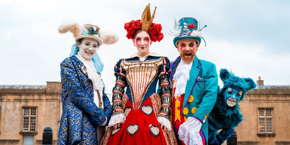 Alice-in-Wonderland-characters-at-Longleat-easter-egg-hunts-2023
