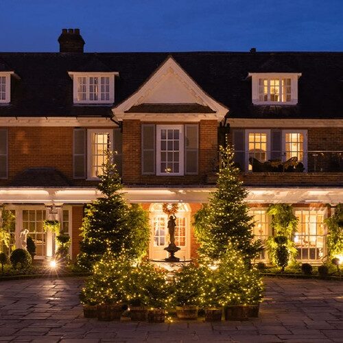 chewton-glen-christmas-facade