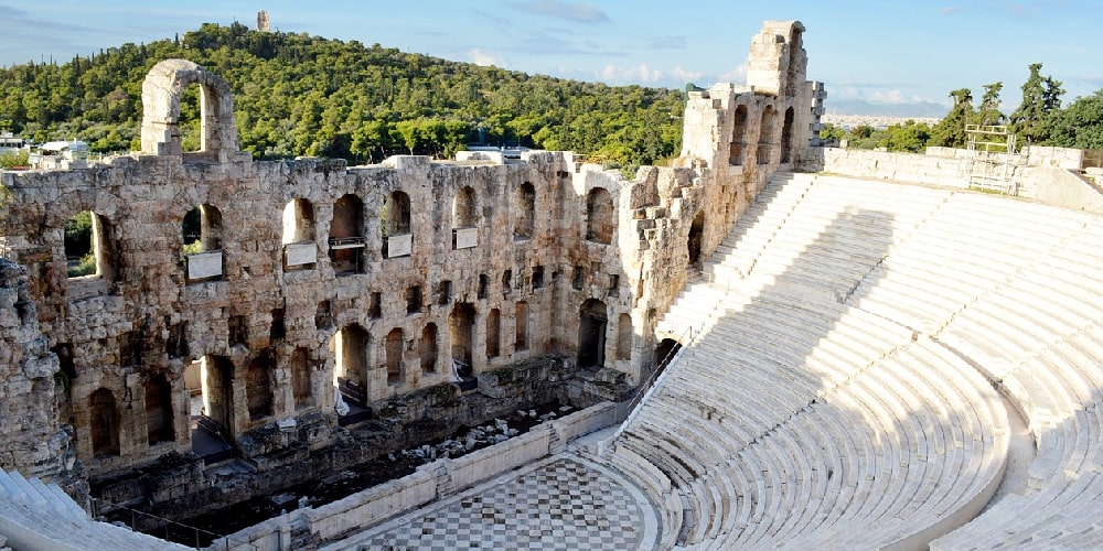 greece acropolis theatre