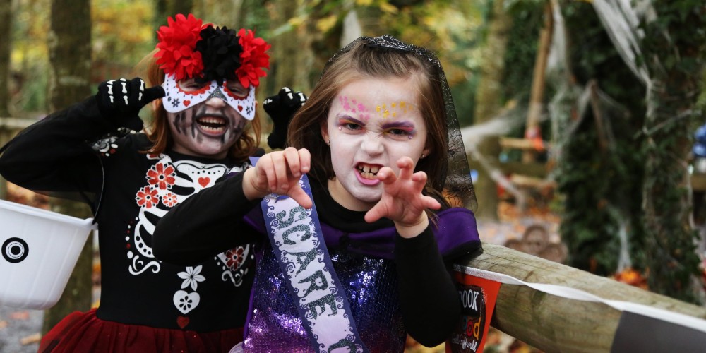 halloween-children-greenwood-wales-things-to-do-in-half-term